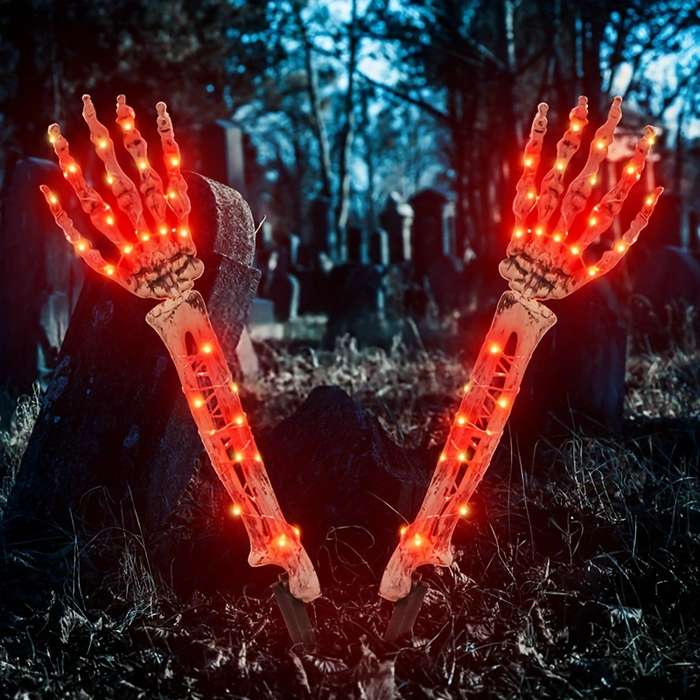 Halloween Decorations Color Purple Light