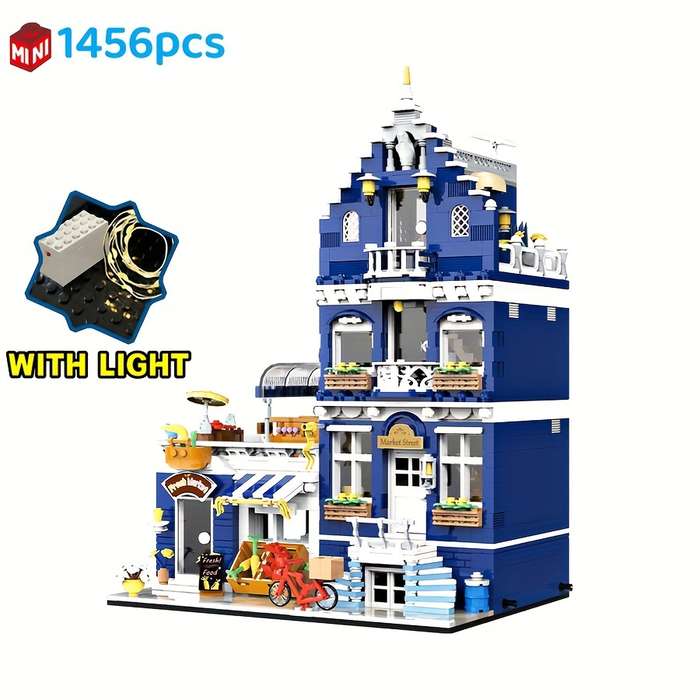 Building Toy Architectural Model Toy Set Quantity 2225Pcs