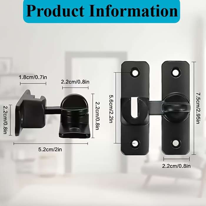 Lock Color Black