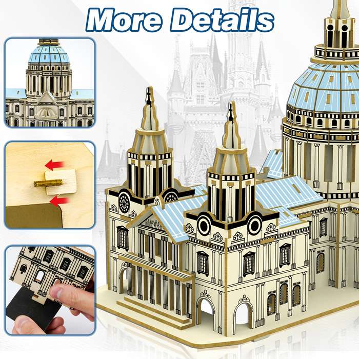 Building Toy Architectural Model Toy Set