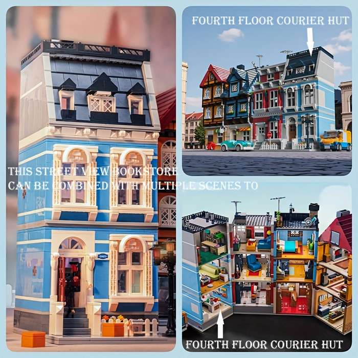 Building Toy Architectural Model Toy Set Model Jlz61017