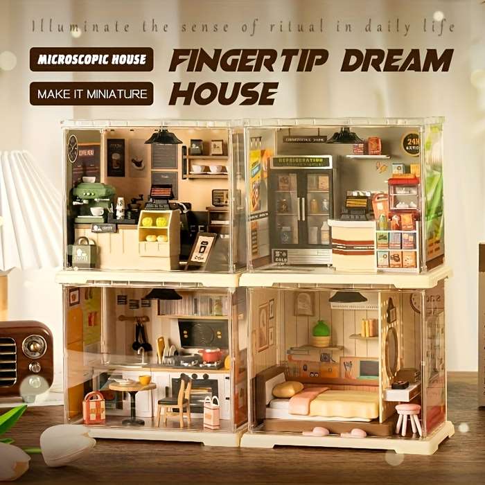 Building Toy Architectural Model Toy Set Style Kitchen