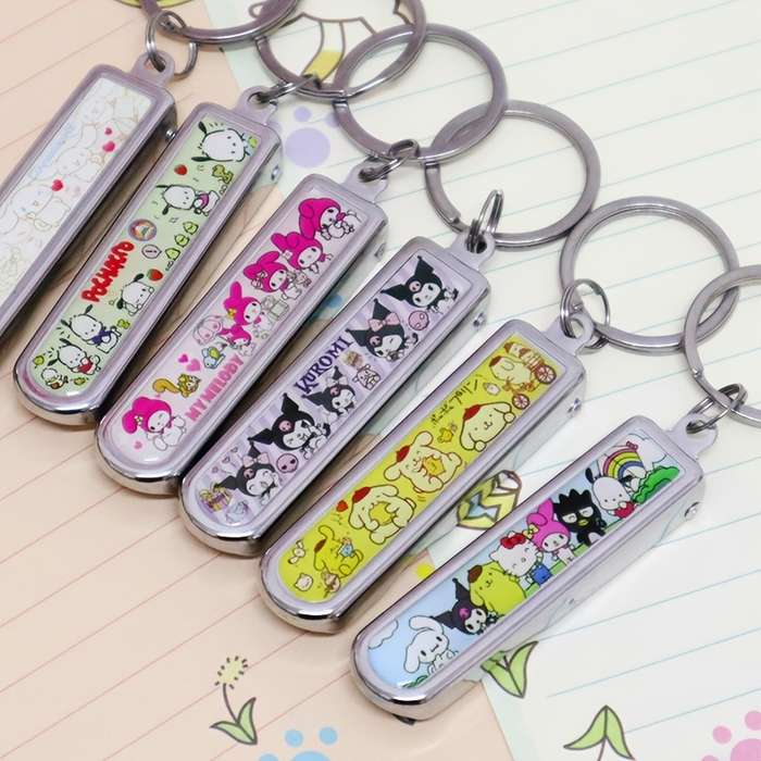 1pc Sanrio Cute Character Nail Clippers Stainless Steel Portable Fingernail Trimmer with Con