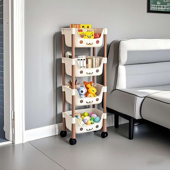 Storage And Organizationsize Five Layers  White