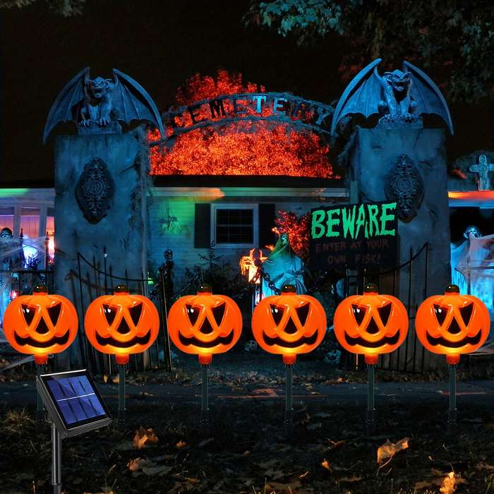 Halloween Decorations Model 1 To 6 Pumpkin Lanterns