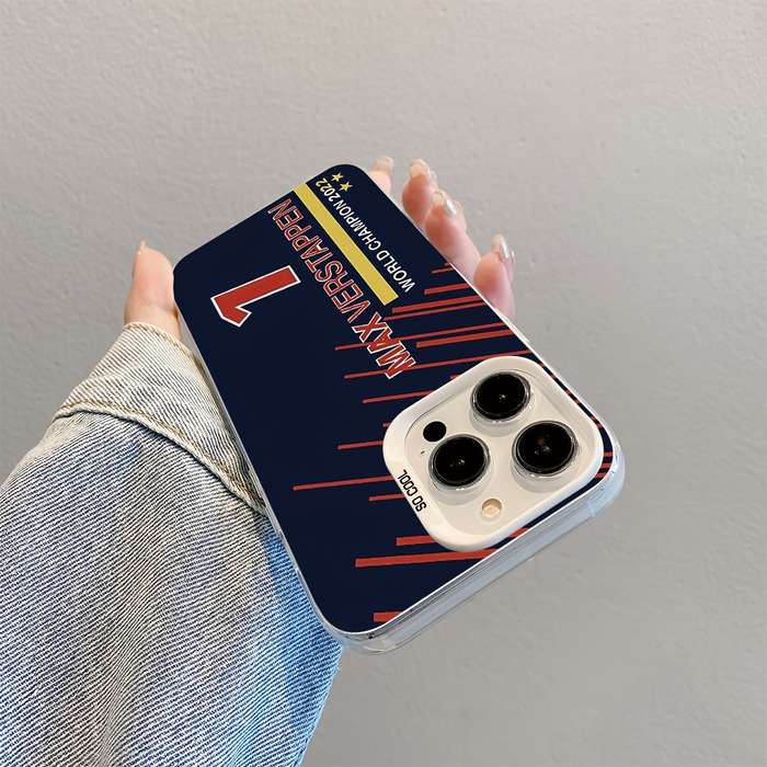 1Pc Mixed Color For iPhone 11 F1 Car Number 1 Design Phone Case