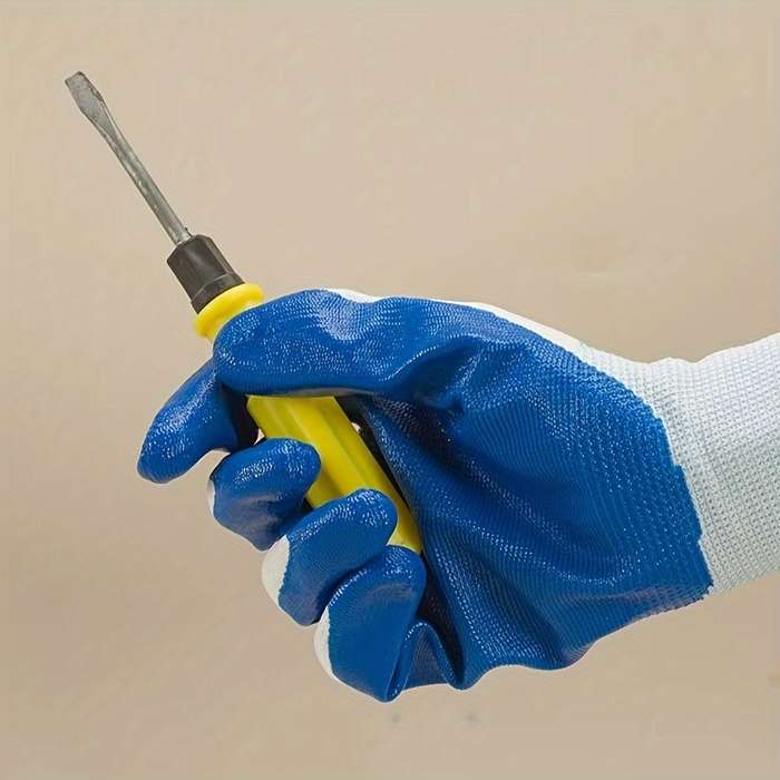 Work Gloves Size Suitable Sizes For Everyone Quantity 1 Pair Of