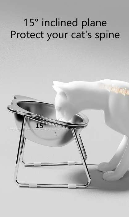 Pet supplies color Bowl  Add  Stand material Stainless Steel