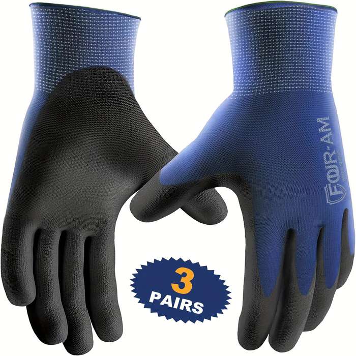Work Gloves Size M Quantity 3Pairs