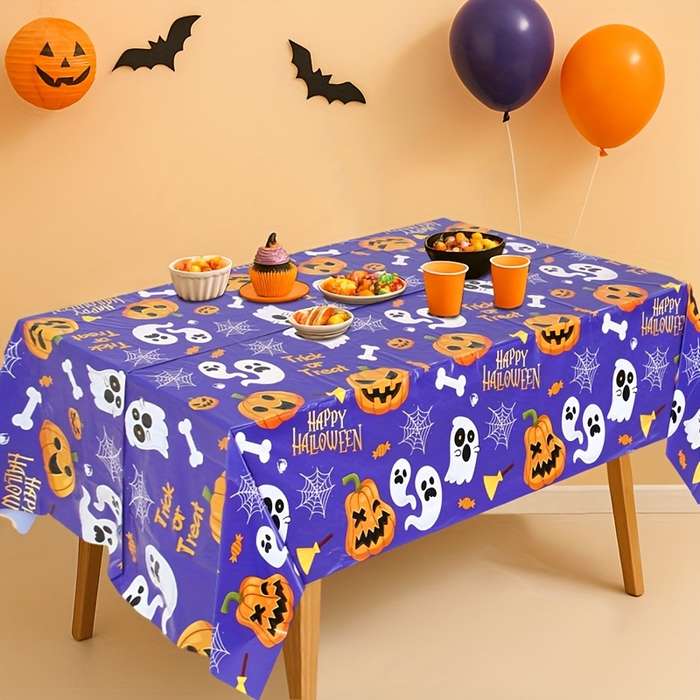 Halloween tablecloth decoration Quantity 2pcs