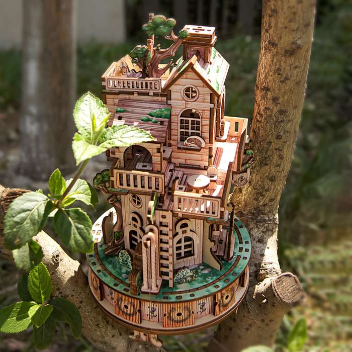 Building Toy Architectural Model Toy Set Model Treehouse