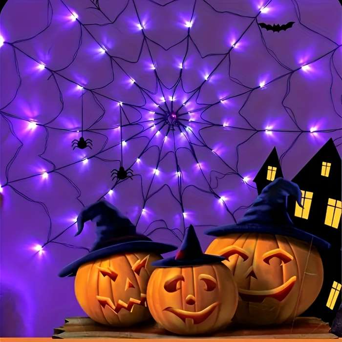 Halloween Decorations Color Purple