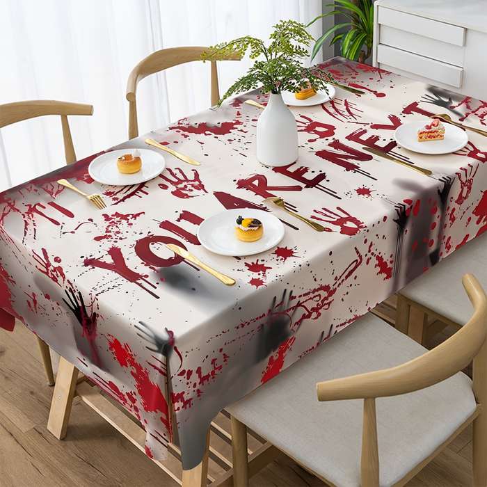 Halloween tablecloth decoration size 152 x 152cm or 60 x 60inch