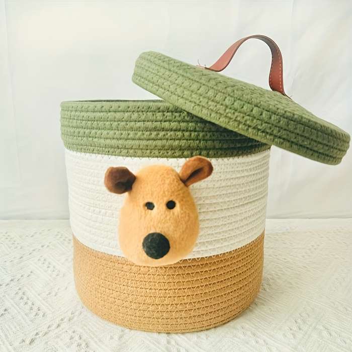 Storage And Organizationcolor Green White Brown Size 25 X 26
