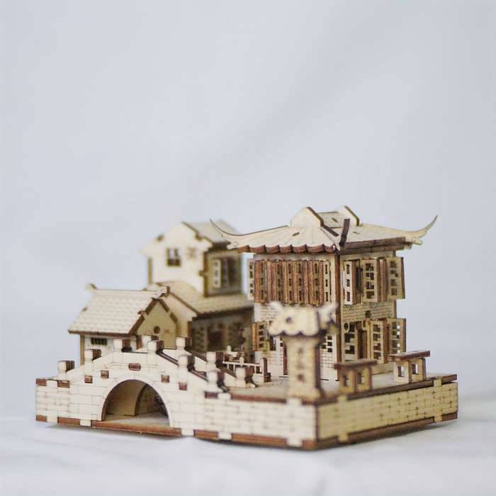Building Toy Architectural Model Toy Set Quantity 1 Set