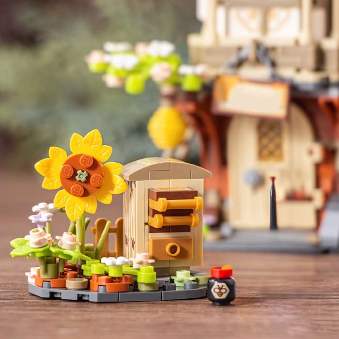 Building Toy Architectural Model Toy Set Style Honey Shop