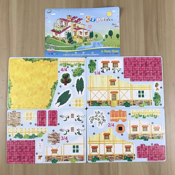 Building Toy Architectural Model Toy Set Model Jf A040