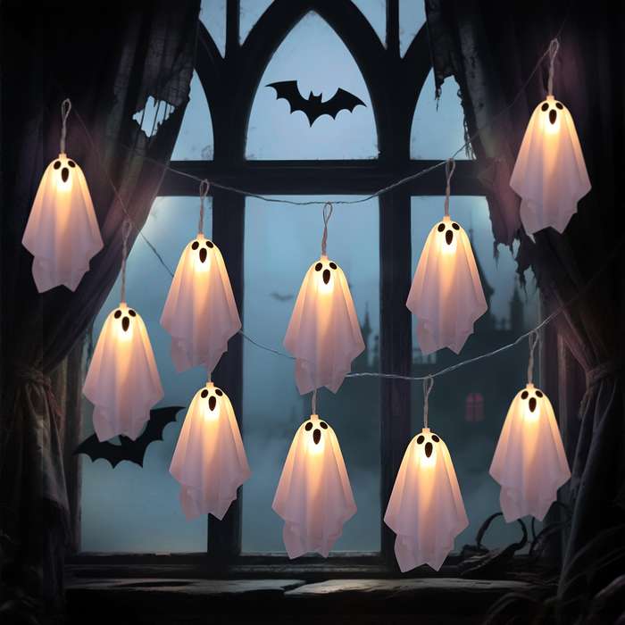 Halloween Decorations Color Warm Color  Battery Box Powered