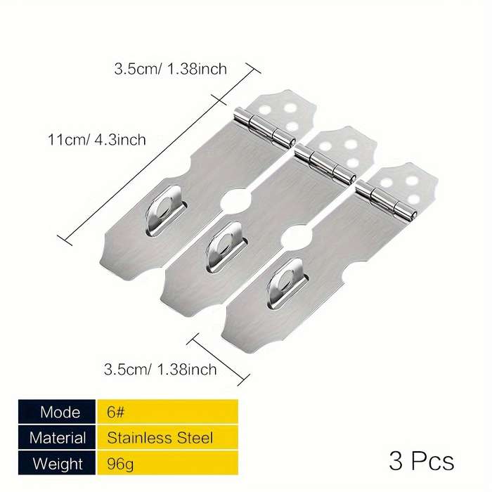 Lock Size 11Cm 4.3 Inch   Quantity 3Pcs
