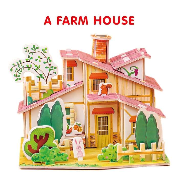 Building Toy Architectural Model Toy Set Model Jf A040