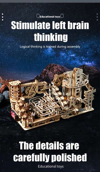 Building Toy Architectural Model Toy Set Model 3D Puzzle Skywalk Add  Spiralwalk