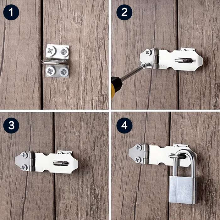 Lock Size 11Cm 4.3 Inch   Quantity 3Pcs