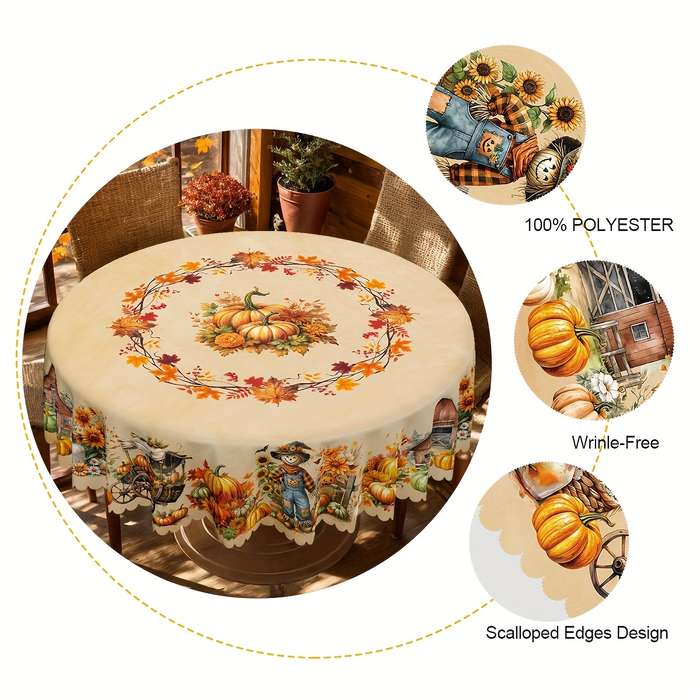 Halloween tablecloth decoration size 60x86in 152x218cm or Rectangle