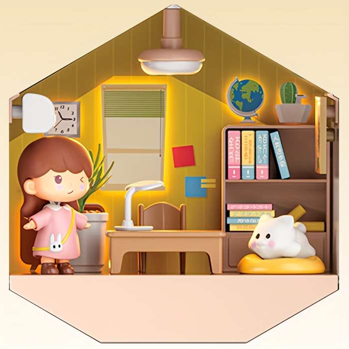 Building Toy Architectural Model Toy Set Style Study