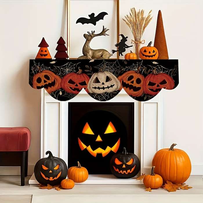 Halloween tablecloth decoration size 50x200cm