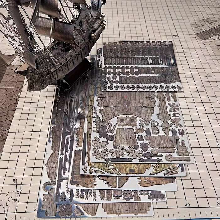3D Jigsaw Puzzle Model Ship Model Flying