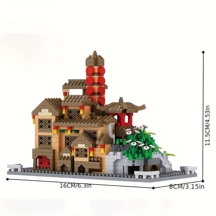 Building Toy Architectural Model Toy Set Style Cp1036