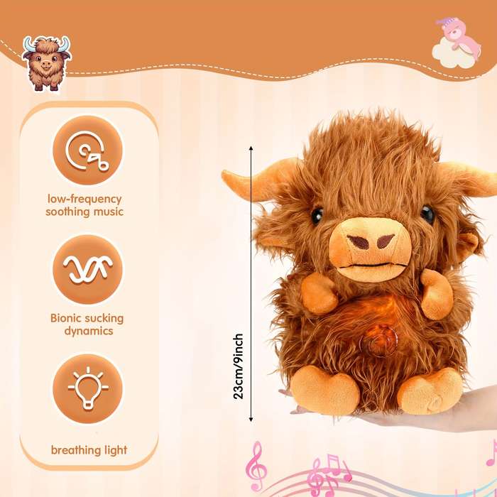 Toy Dolls color Highland Cow