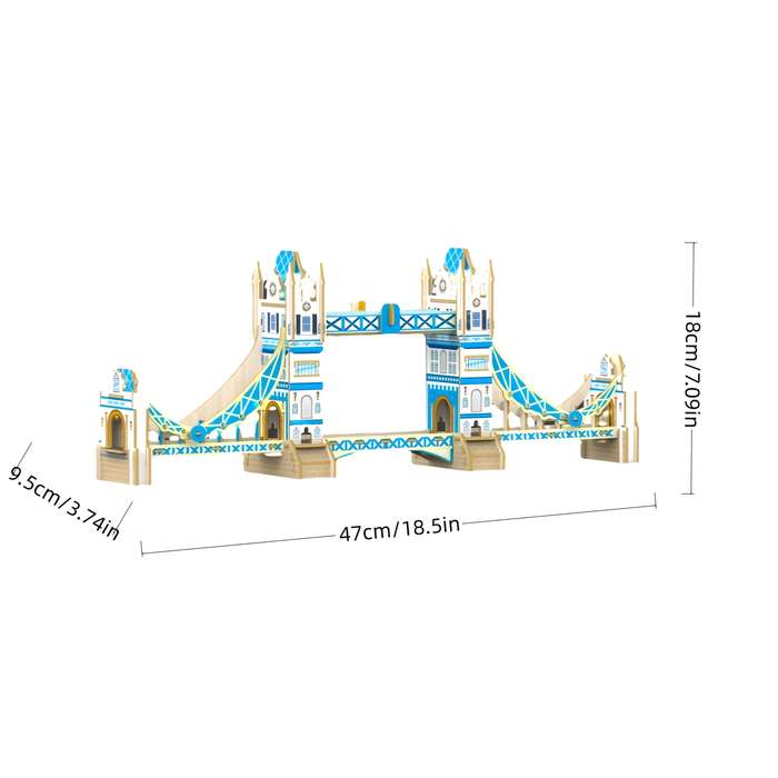 Building Toy Architectural Model Toy Set Items Daqiao Set