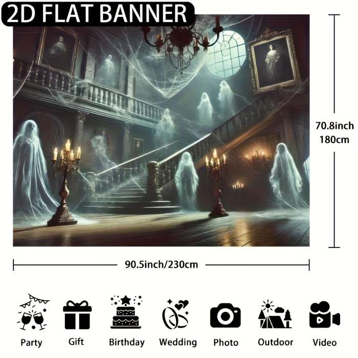 Halloween Decorations Size 230 X 180Cm