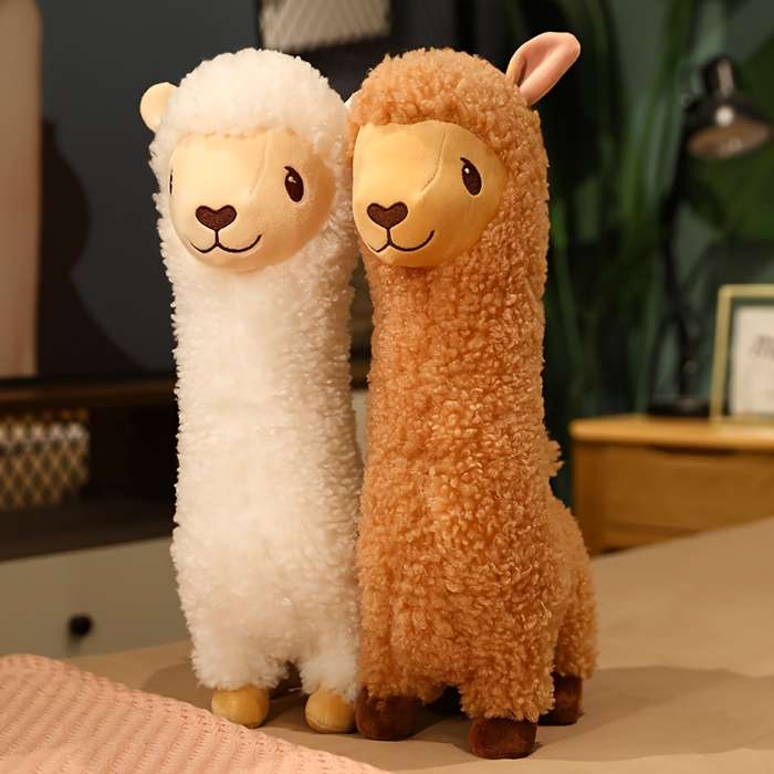 Toy Doll color White Alpaca