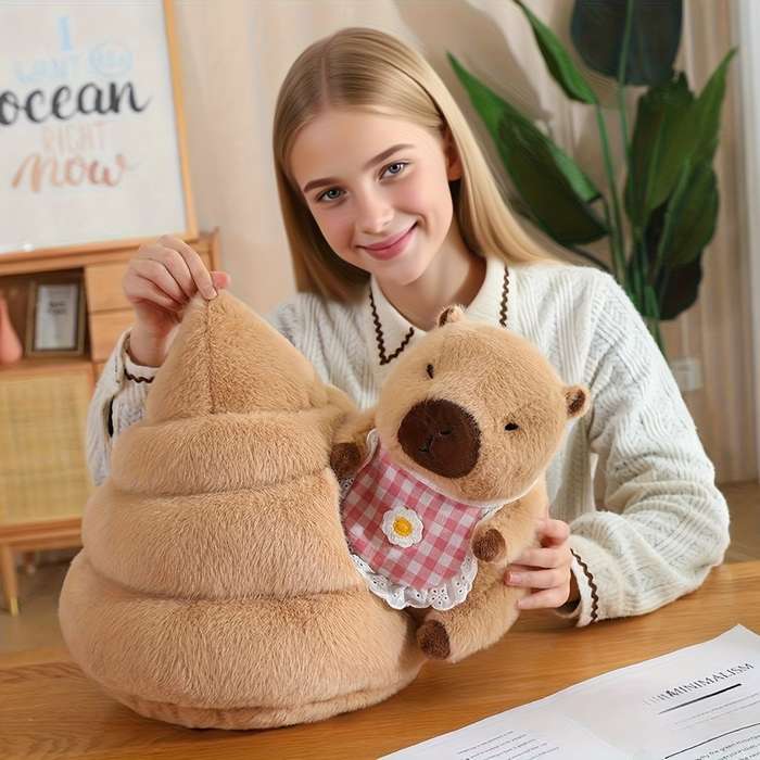 Toy Doll color Capybara Dumplings