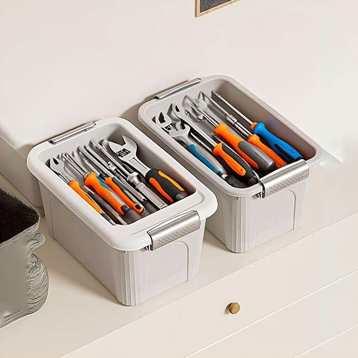 Storage And Organizationsize Width 45.5Cm 17.91In  With Lid  Quantity 3 Pack  With Buckle