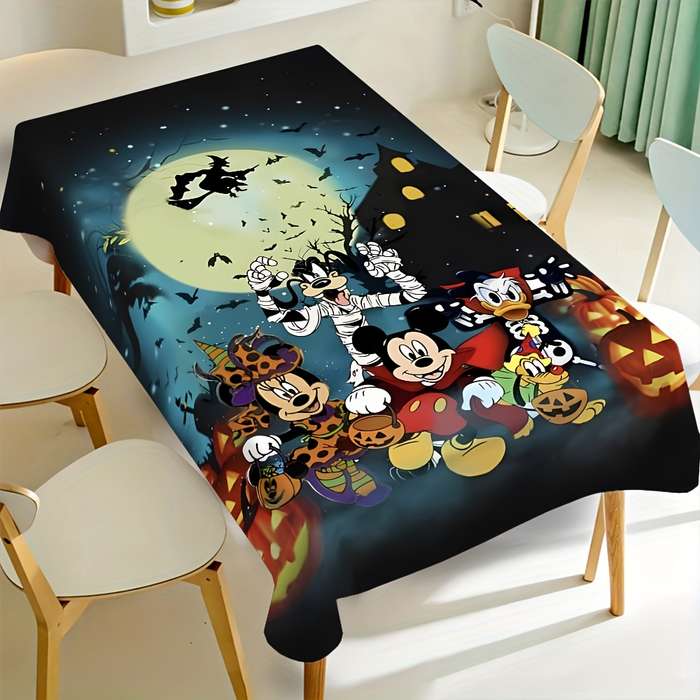 Halloween tablecloth decoration size 140cm x 140cm or 55.11in x 55.11in