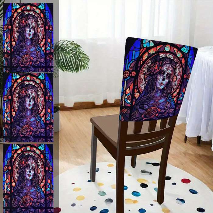 Halloween tablecloth decoration Model only Seat back cover