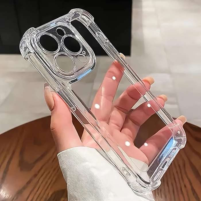 1Pc Transparent For iPhone 14 Pro Max High-End Clear Case