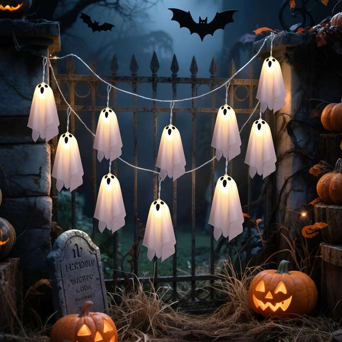 Halloween Decorations Color Warm Color  Battery Box Powered