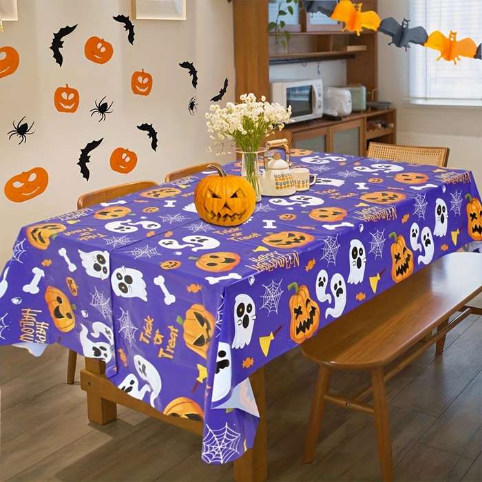 Halloween tablecloth decoration Quantity 2pcs