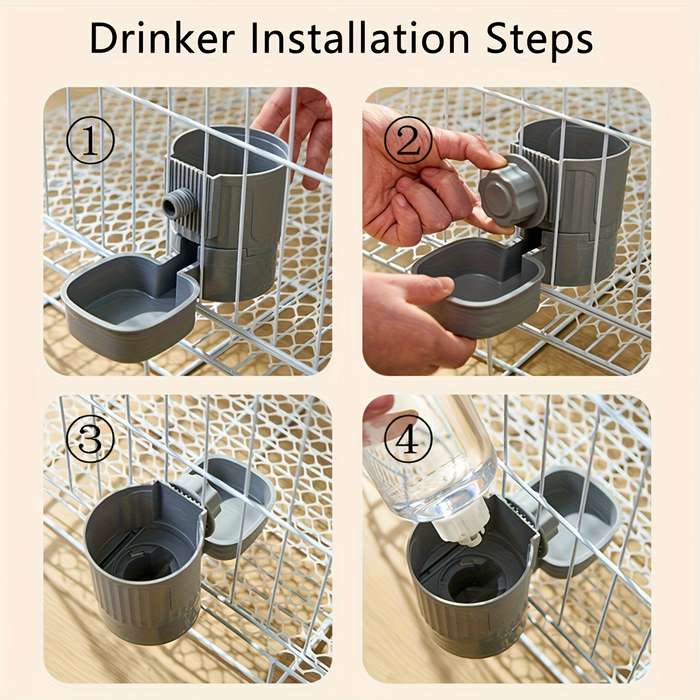 Pet supplies color grey Model Feeder 1200ml