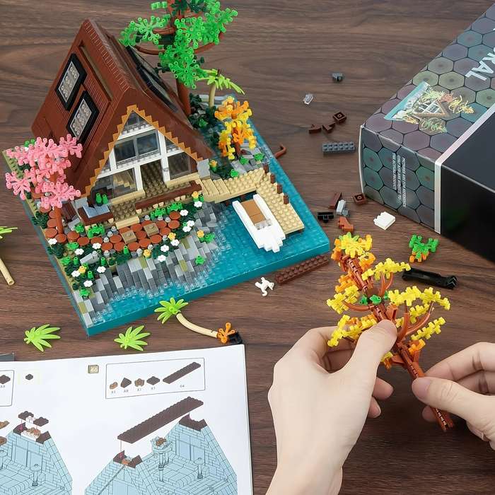 Building Toy Architectural Model Toy Set Material Abs