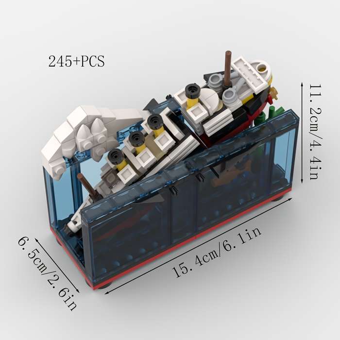 3D Jigsaw Puzzle Model Ship