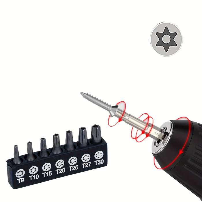 Screwdriver Bit Tool Set Quantity 7Pcs