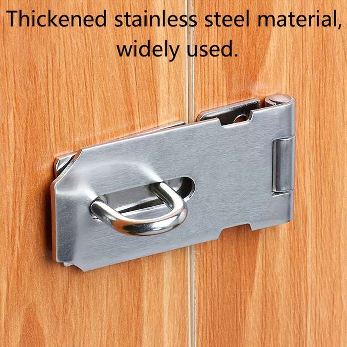 Lock Color Silvery Quantity 2Pcs Large