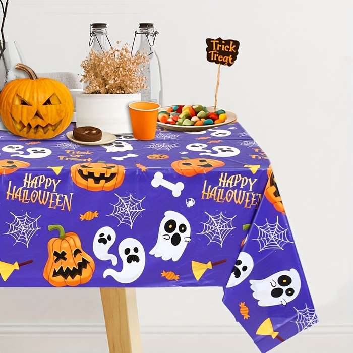 Halloween tablecloth decoration Quantity 2pcs