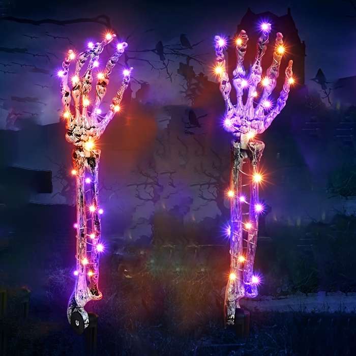 Halloween Decorations Color Purple Light