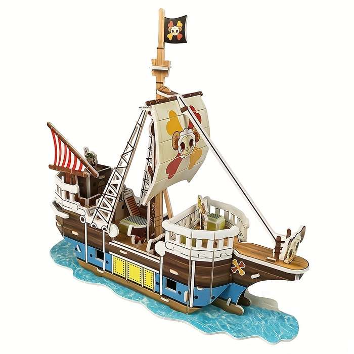 3D Jigsaw Puzzle Model Ship